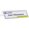 C-Line Products Name Tents w/Holder, Inkjet/Laser, Plastic, 8-1/2"x11", 25/BX, CL PK CLI87597 - alternate 1
